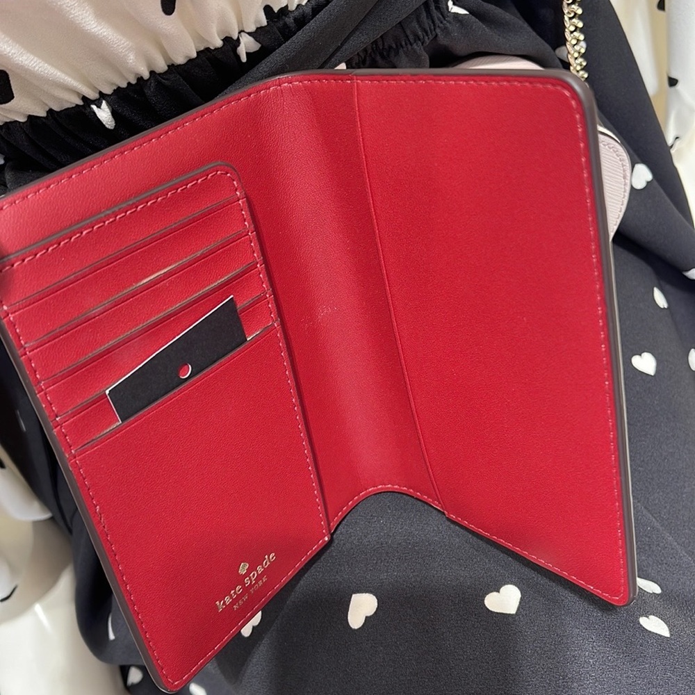 Kate Spade Bunbun Bunny Passport Holder 
COLOR: Black Multi 
NWT - Picture 4 of 16
